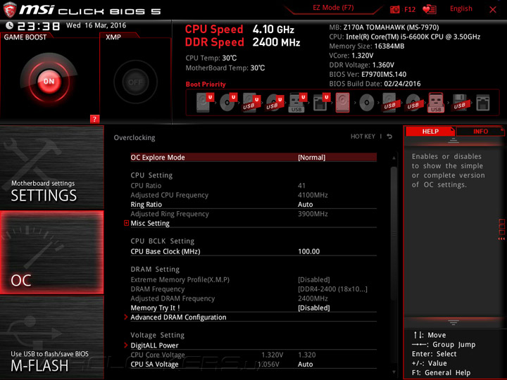 MSI Z170A Tomahawk