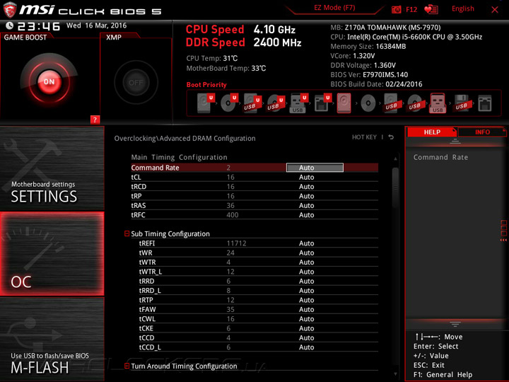 MSI Z170A Tomahawk