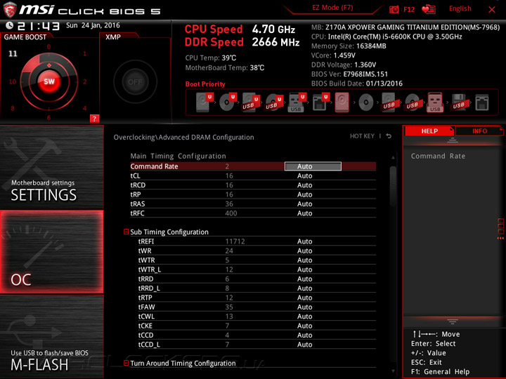 MSI Z170A Xpower Gaming Titanium Edition