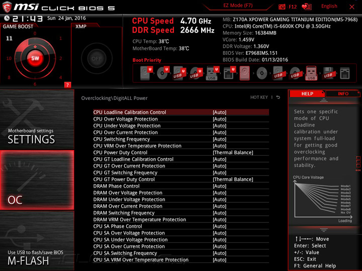 MSI Z170A Xpower Gaming Titanium Edition