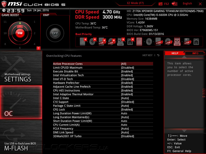 MSI Z170A Xpower Gaming Titanium Edition