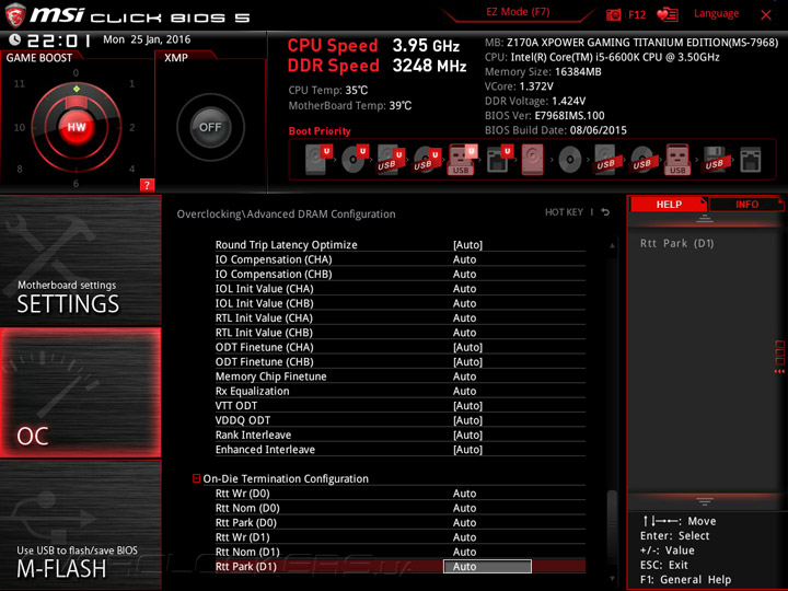 MSI Z170A Xpower Gaming Titanium Edition