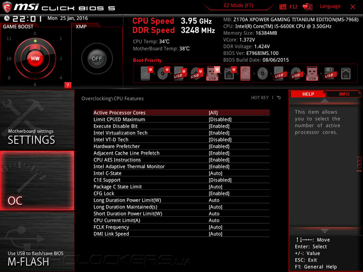 MSI Z170A Xpower Gaming Titanium Edition