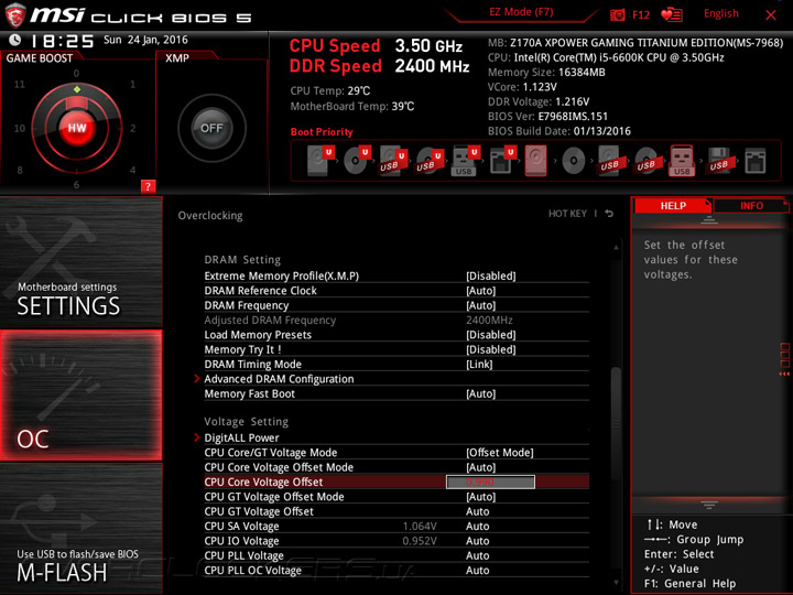 MSI Z170A Xpower Gaming Titanium Edition