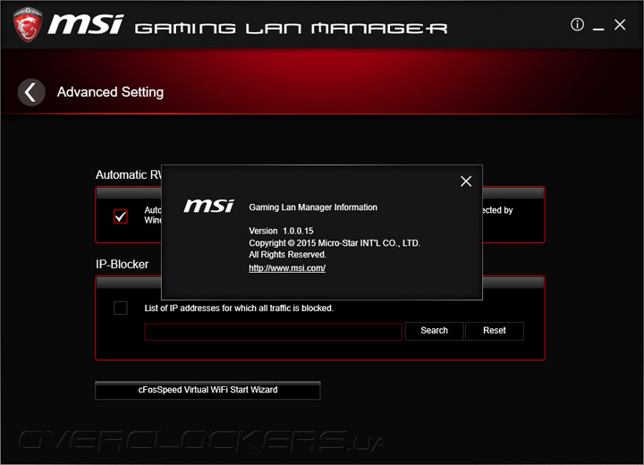 MSI Z170I Gaming Pro AC