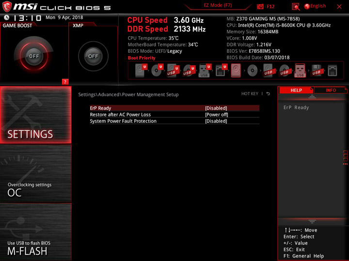 MSI Z370 Gaming M5