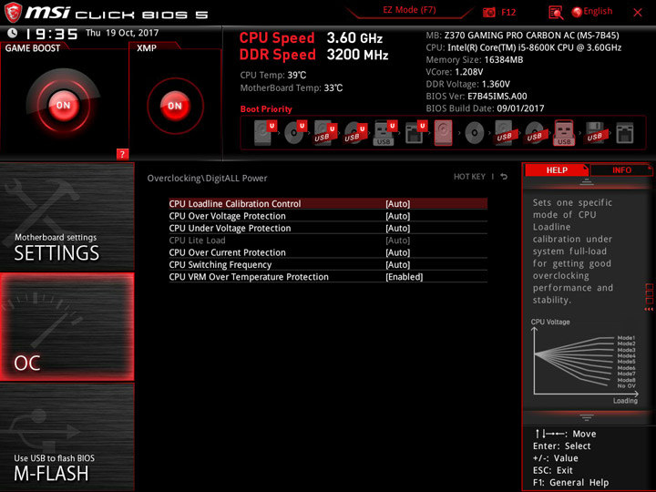 MSI Z370 Gaming Pro Carbon AC