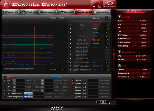 MSI Control Center