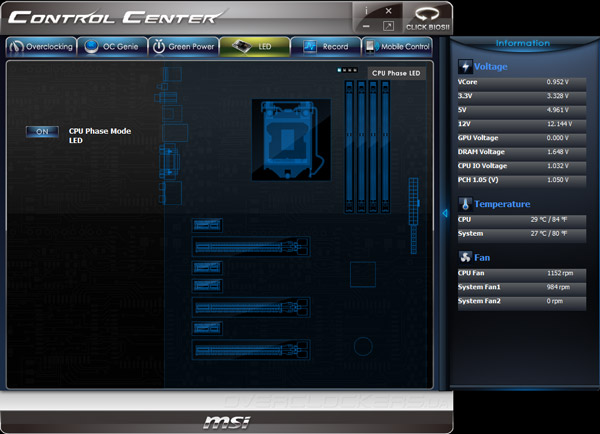 Thunderbolt control center