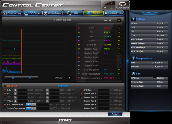 MSI Control Center