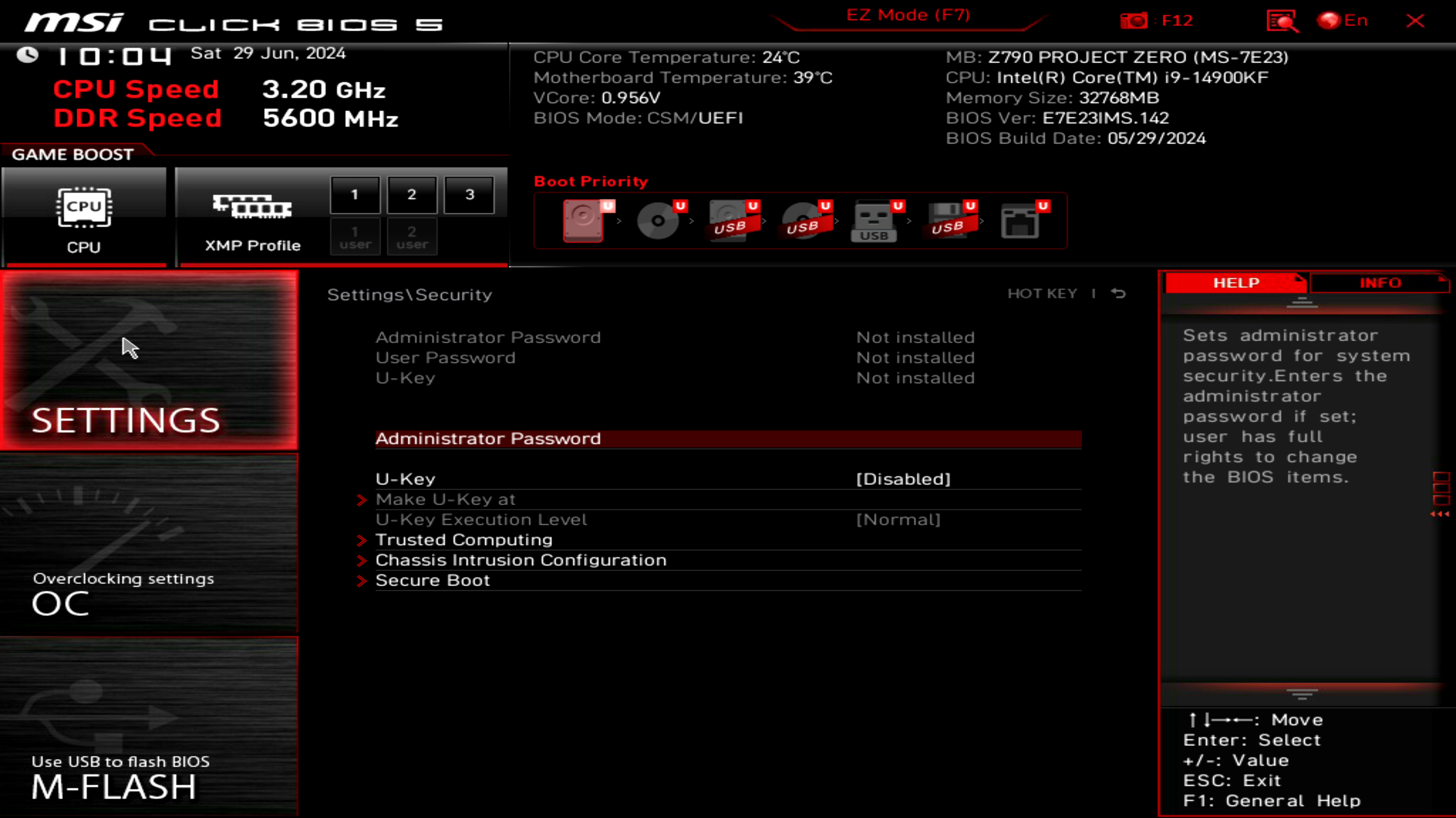 MSI Z790 PROJECT ZERO