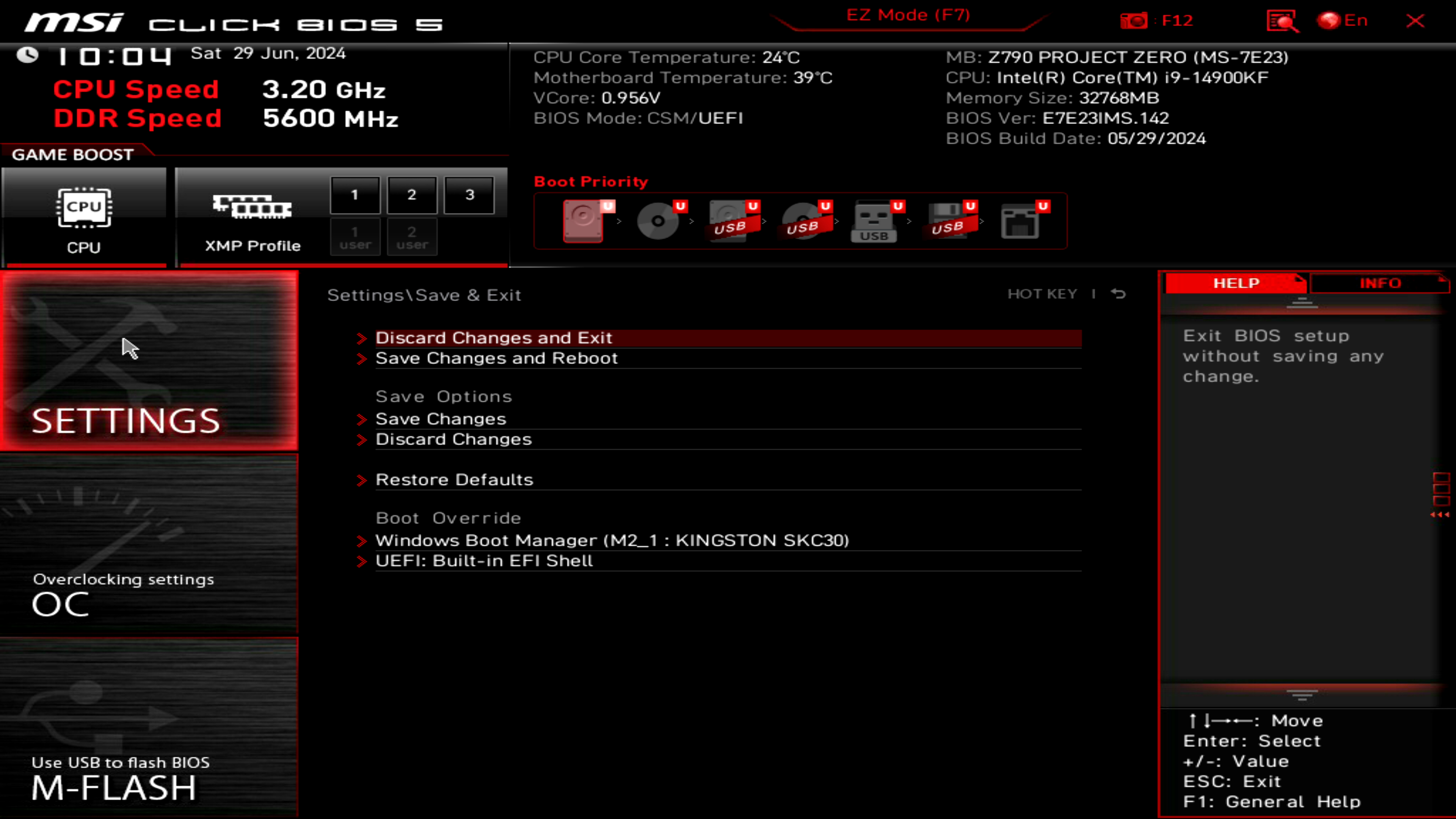 MSI Z790 PROJECT ZERO