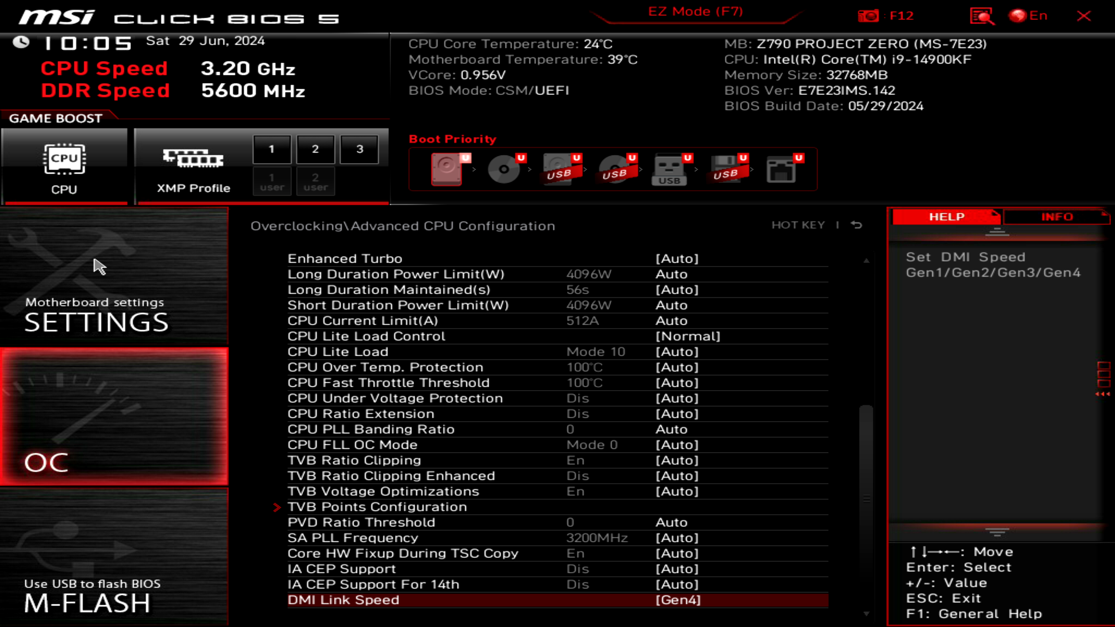 MSI Z790 PROJECT ZERO