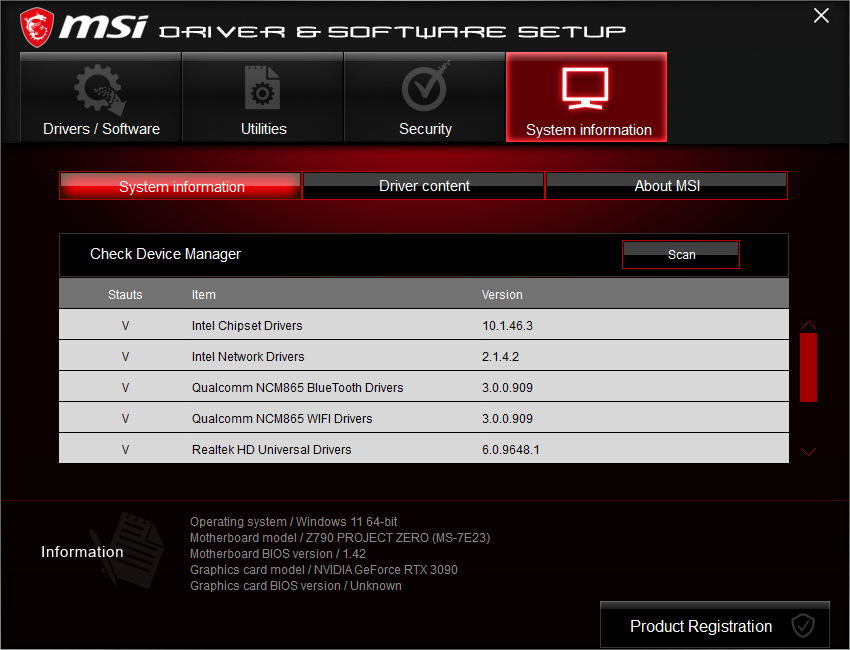 MSI Z790 PROJECT ZERO