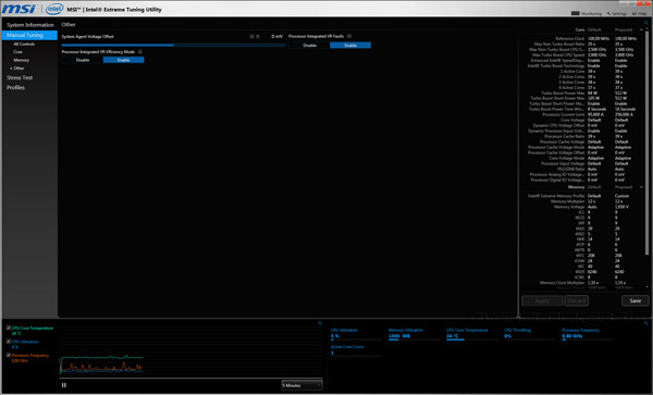 MSI Extreme Tuning Utility