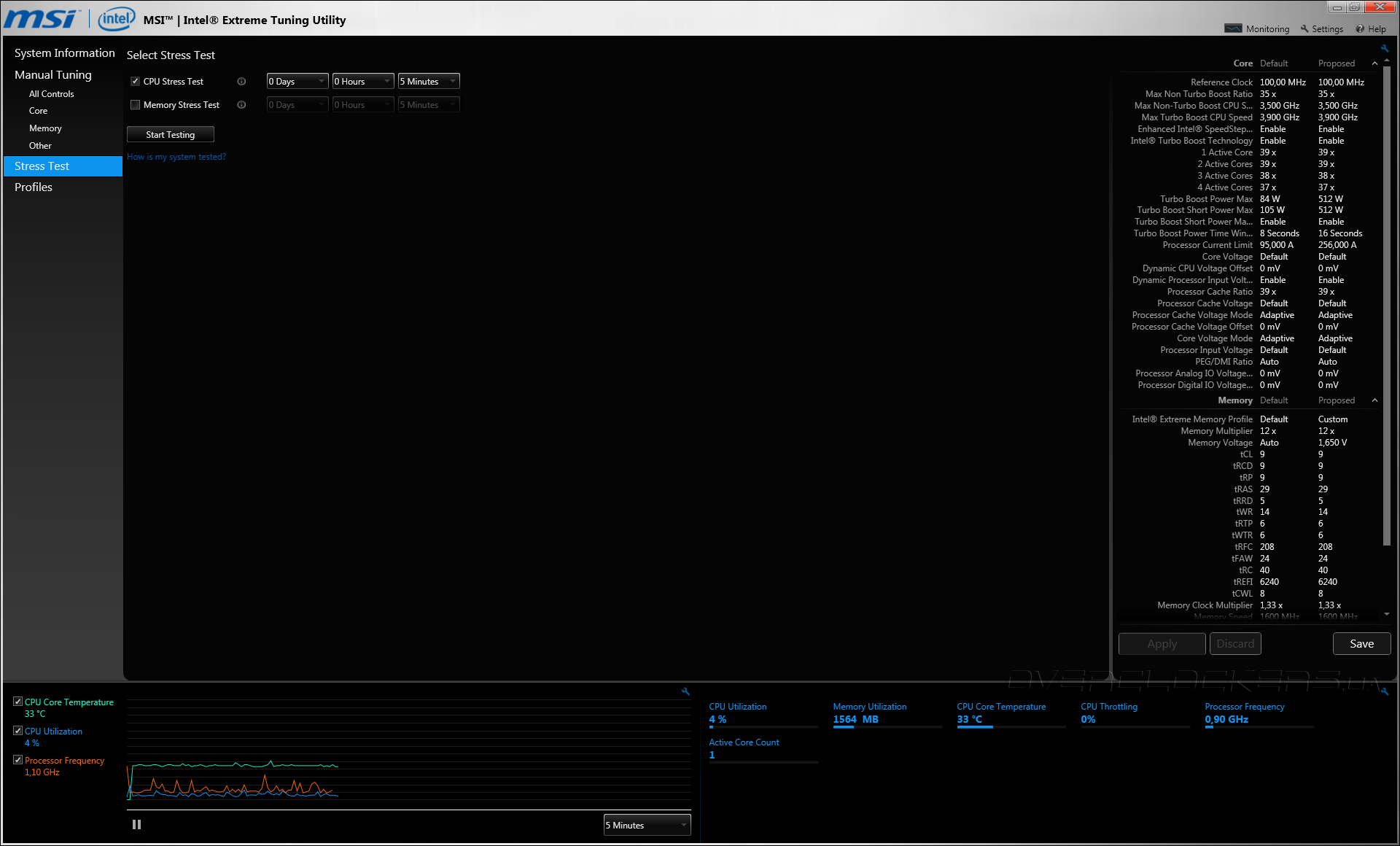 Extreme tuning utility. Processor Boost programs.