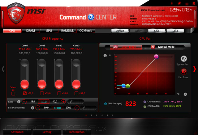 MSI Command Center