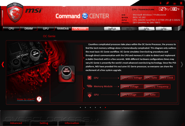 MSI Command Center