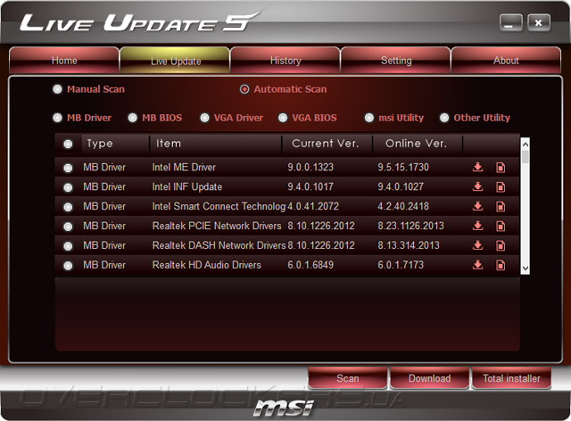 Комплектное ПО MSI Z87M-G43