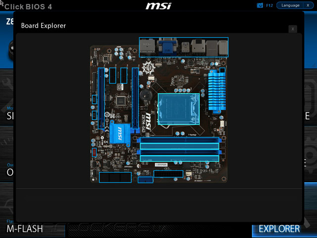 UEFI Setup MSI Z87M-G43