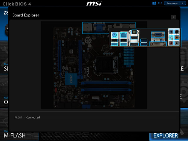 UEFI Setup MSI Z87M-G43