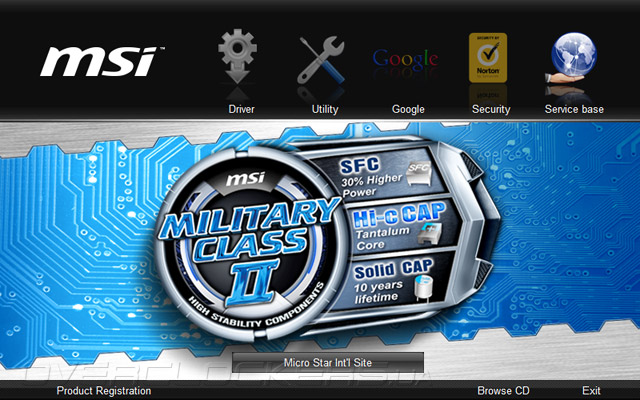 Комплектное ПО MSI Z87M-G43