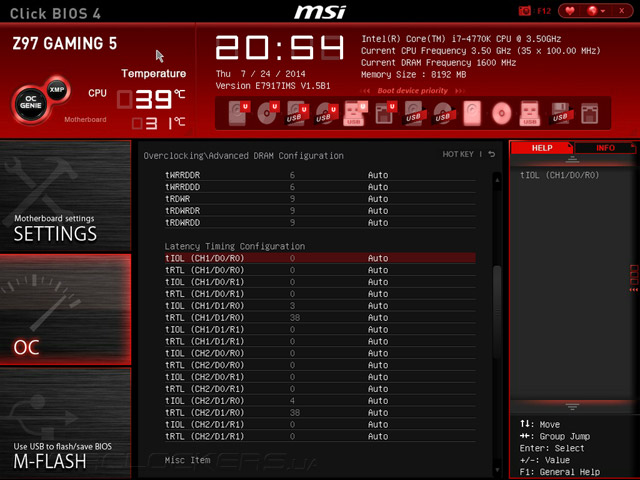 msi z97 gaming 7 voltages