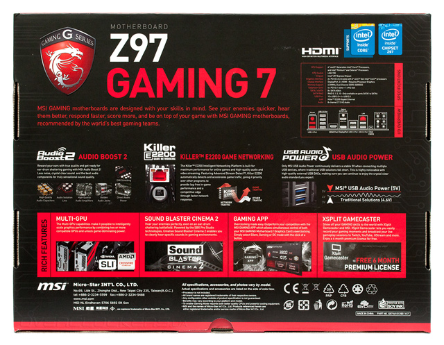 MSI Z97 Gaming 7
