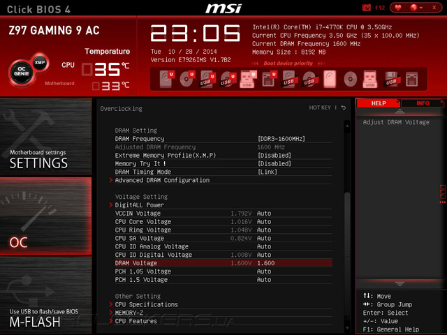 MSI Z97 Gaming 9 AC