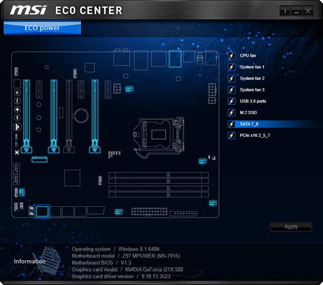 Комплектное ПО MSI Z97 MPOWER