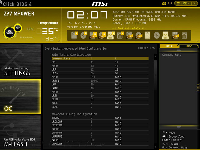 Разгон MSI Z97 MPOWER