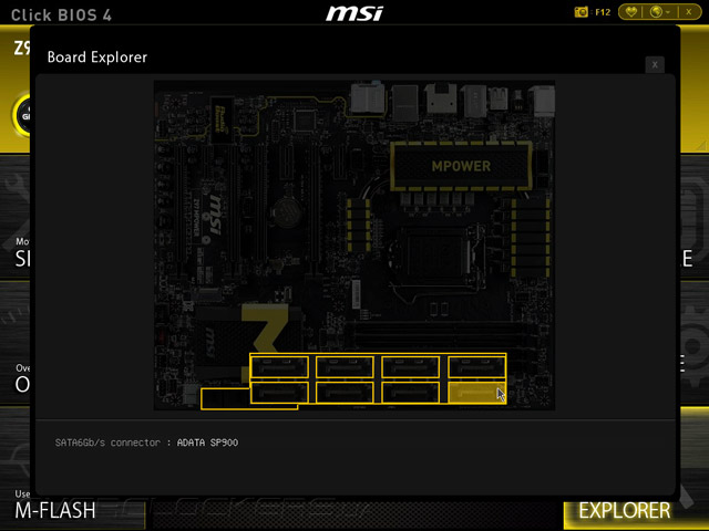 UEFI Setup MSI Z97 MPOWER