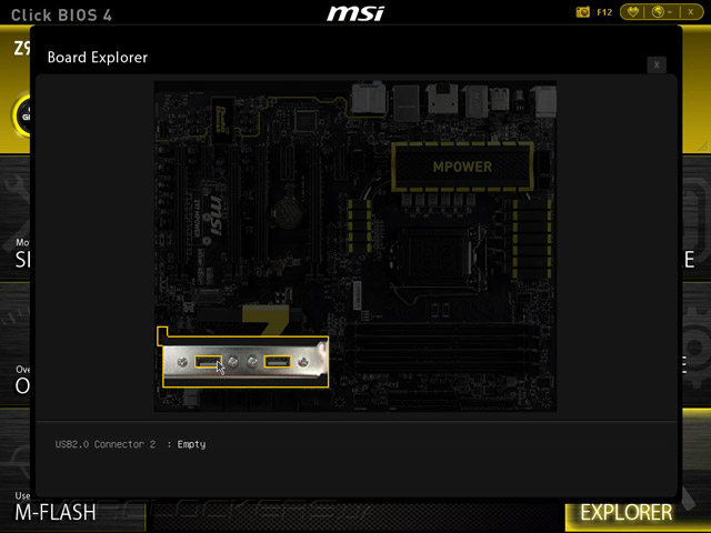 UEFI Setup MSI Z97 MPOWER