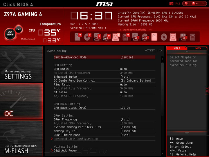 MSI Z97A Gaming 6