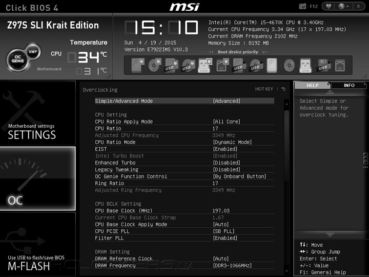 MSI Z97S SLI Krait Edition