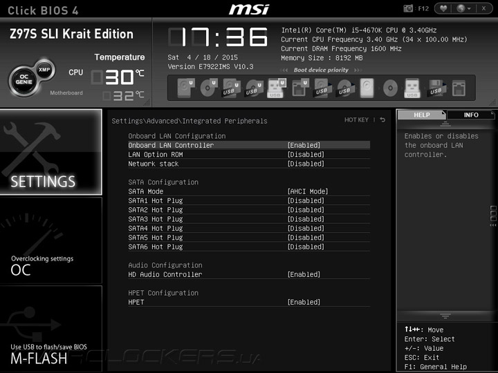 MSI Z97S SLI Krait Edition