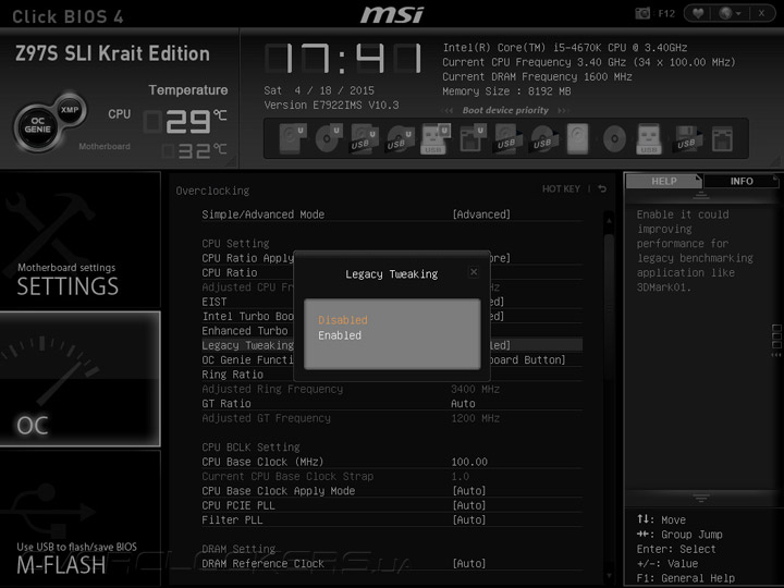 MSI Z97S SLI Krait Edition