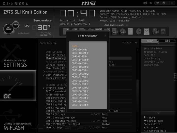 MSI Z97S SLI Krait Edition