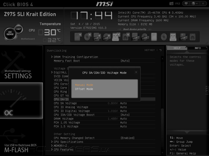 MSI Z97S SLI Krait Edition