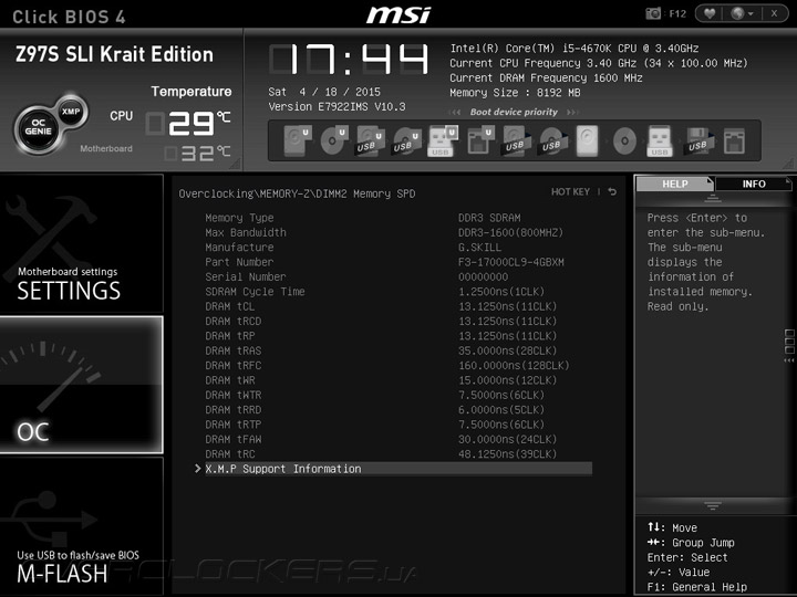 MSI Z97S SLI Krait Edition