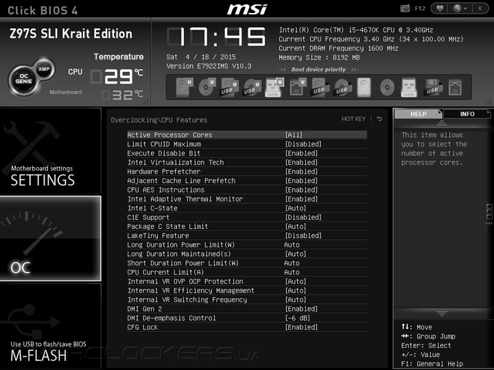 MSI Z97S SLI Krait Edition