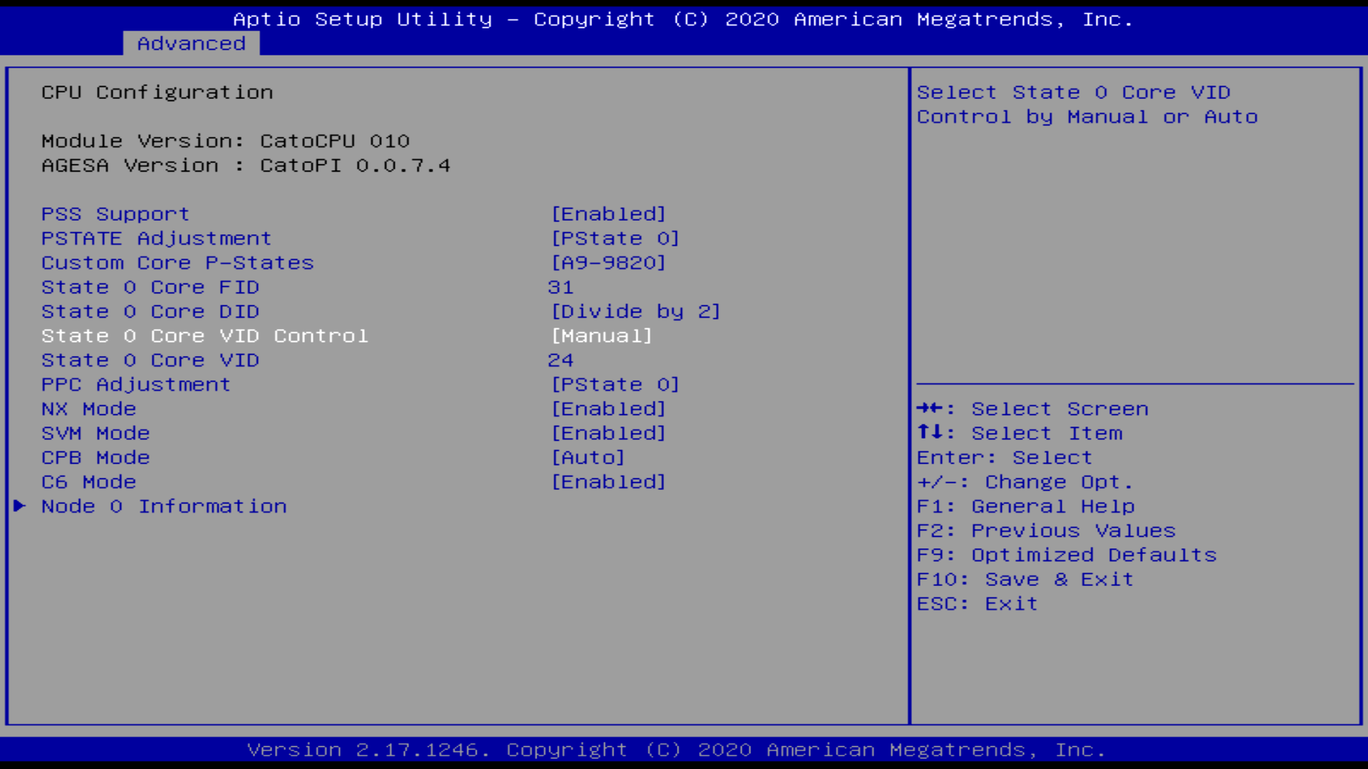 Onda A9-9820 (AMD_BL2 v2.3)