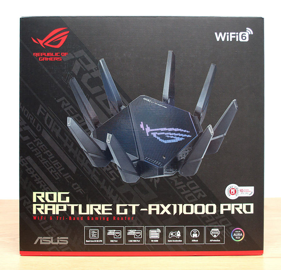 ASUS ROG Rapture GT-AX11000 Pro