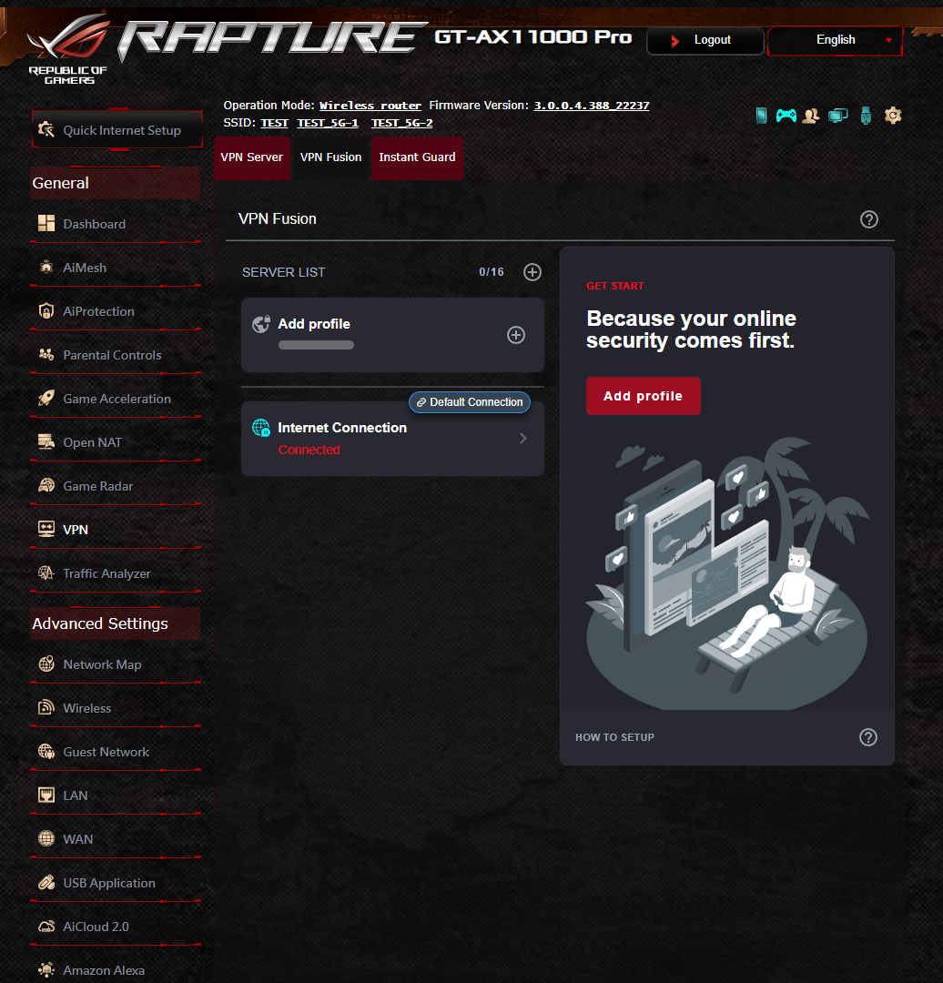 ASUS ROG Rapture GT-AX11000 Pro