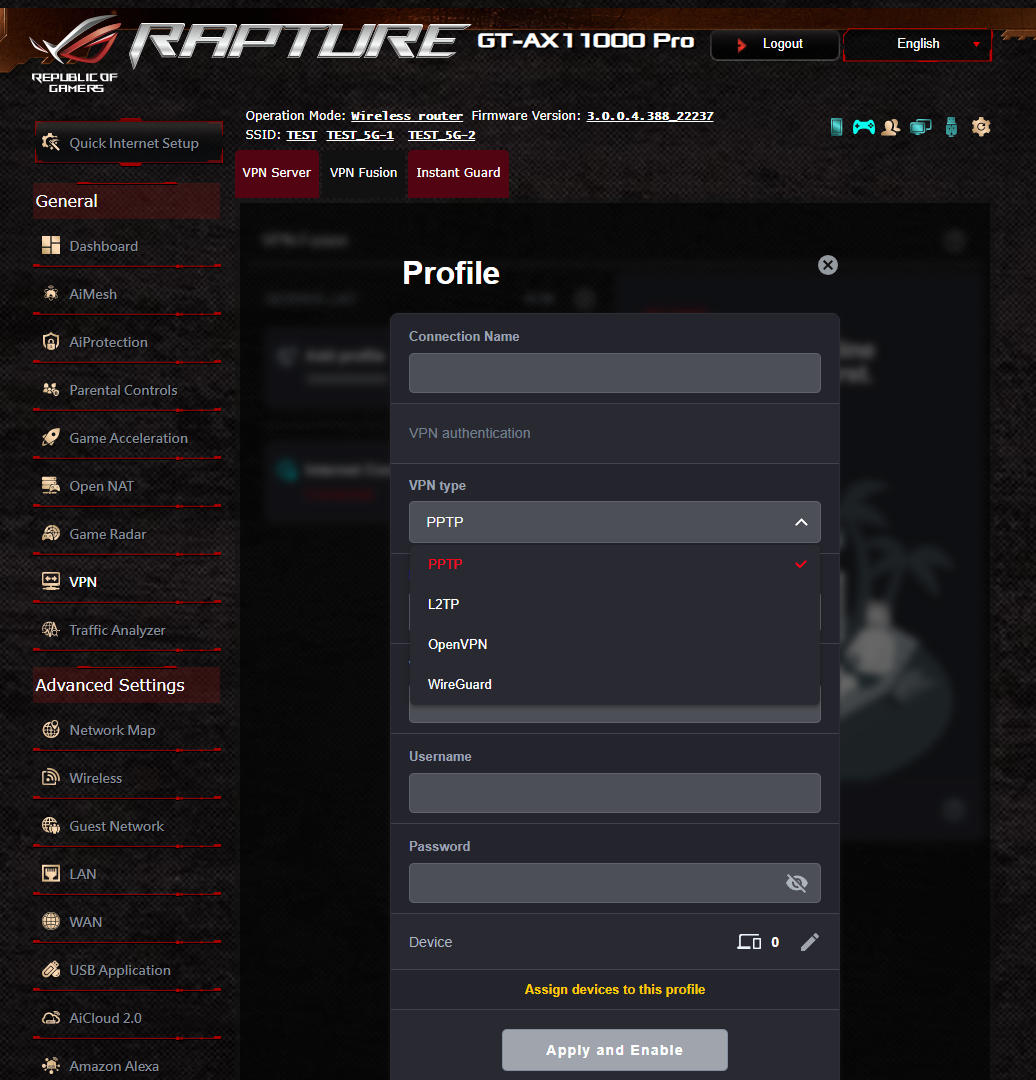 ASUS ROG Rapture GT-AX11000 Pro