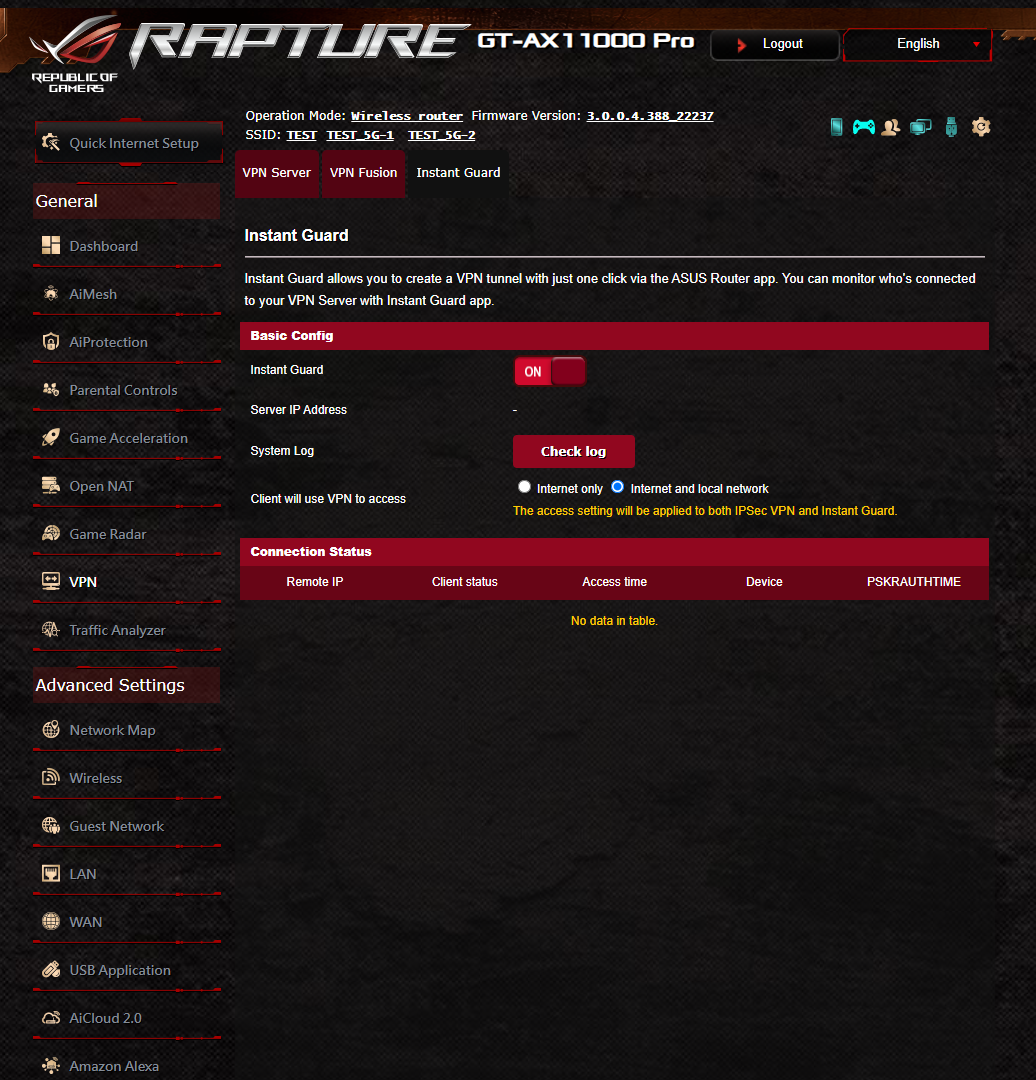 ASUS ROG Rapture GT-AX11000 Pro