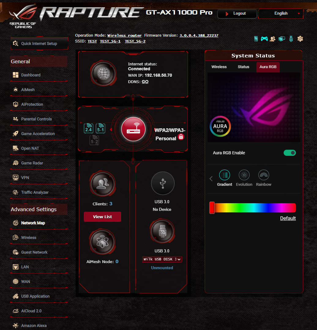 ASUS ROG Rapture GT-AX11000 Pro