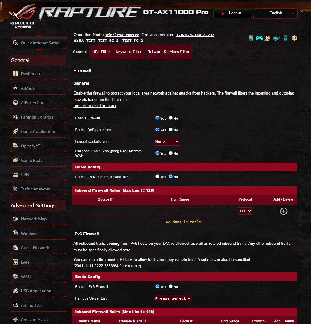 ASUS ROG Rapture GT-AX11000 Pro