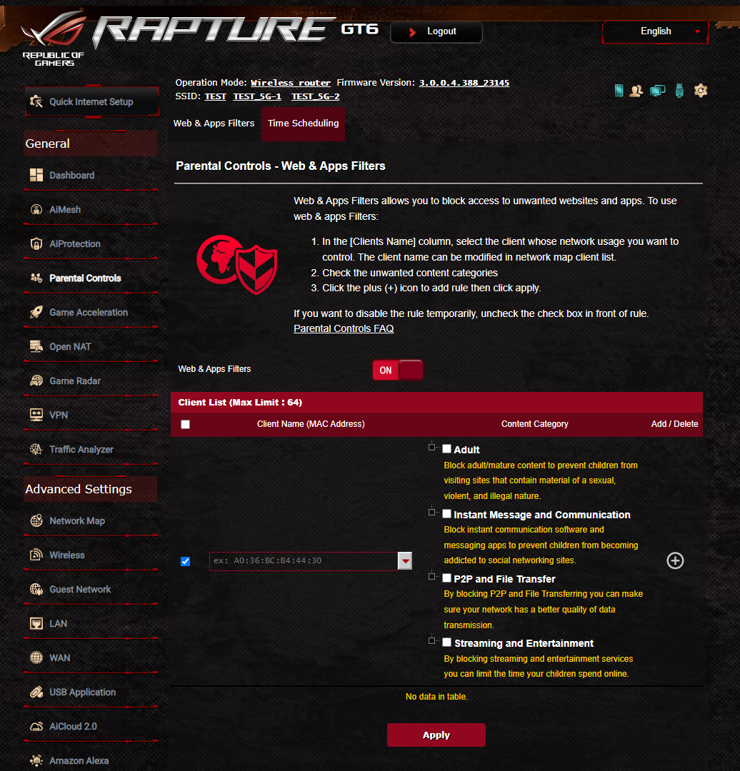 ASUS ROG Rapture GT6