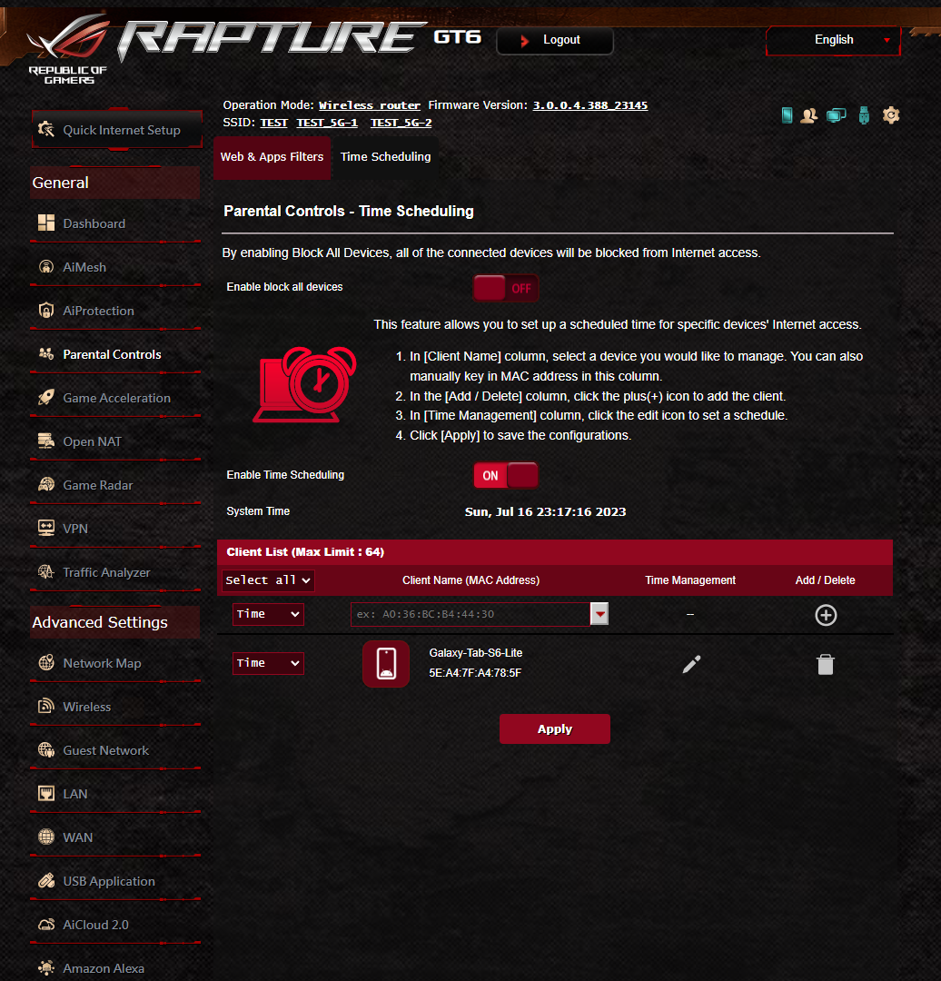 ASUS ROG Rapture GT6